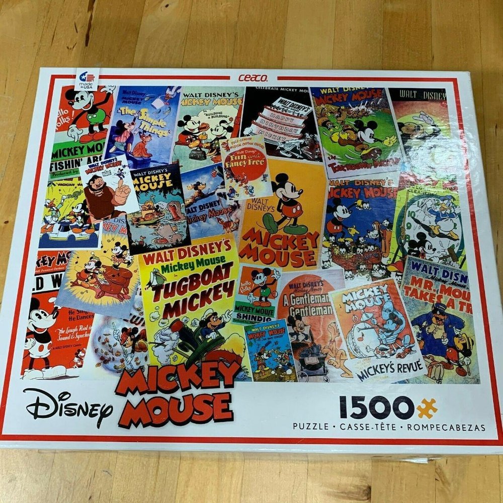 Disney Mickey Mouse 1500 Pieces Jigsaw Puzzle Ceac